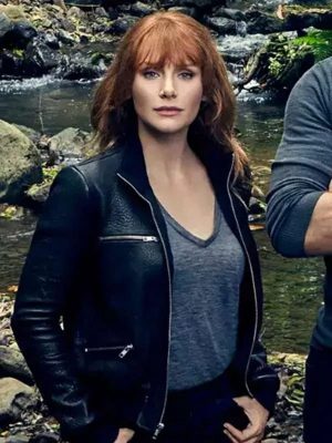 Claire Dearing Jurassic World Dominion Bryce Dallas Howard Leather Jacket