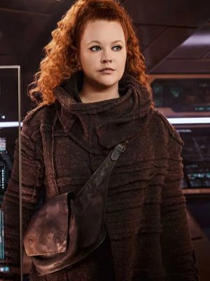 Star Trek Discovery S03 Ensign Sylvia Tilly Brown Wool Coat