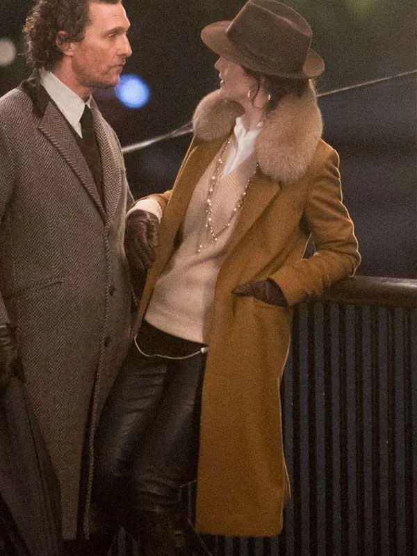 The Gentlemen Michelle Dockery Coat