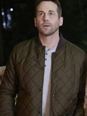 Niall Matter A Christmas Together With You Steve Swanson Brown Quilted Jacket