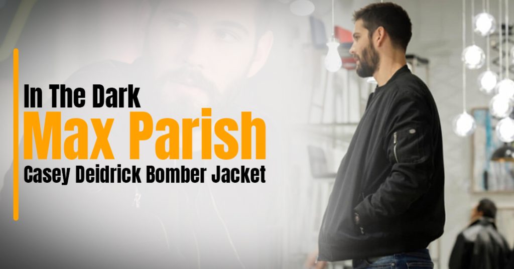 Max Parish Tv Series In The Dark S03 Casey Deidrick Bomber Jacket