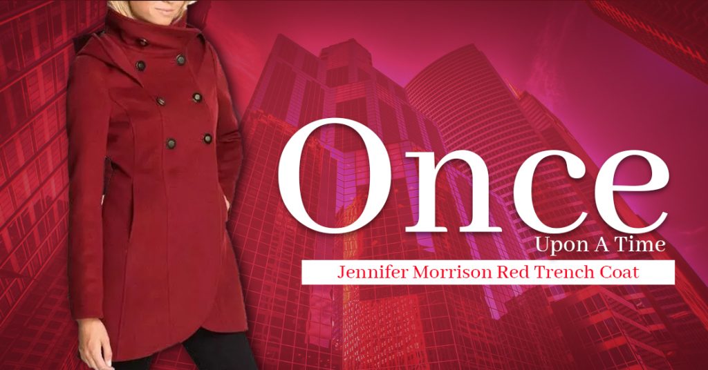 Once Upon a Time Jennifer Morrison Red Trench Coat