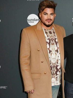 Adam Lambert Fairyland Brown Coat