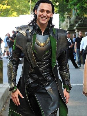 Loki Tom Hiddleston Black Coat