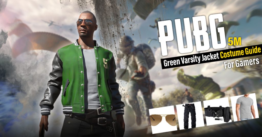 PUBG 5M Green Varsity Jacket Costume Guide For Gamers