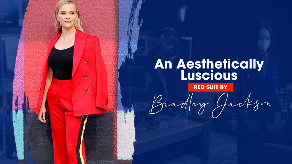 An Aesthetically Luscious Red Suit By Bradley Jackson