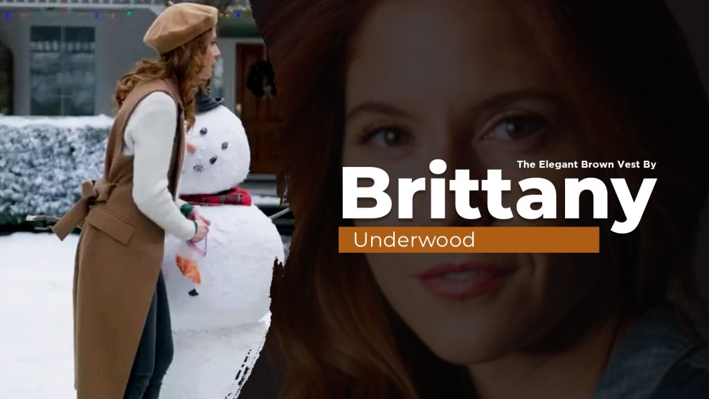 The Elegant Brown Vest By Brittany Underwood