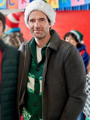 A World Record Christmas Lucas Bryant Wool Jacket