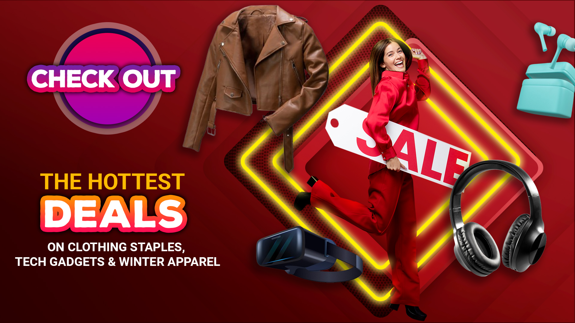 Check Out The Hottest Deals On Clothing Staples, Tech Gadgets & Winter Apparel