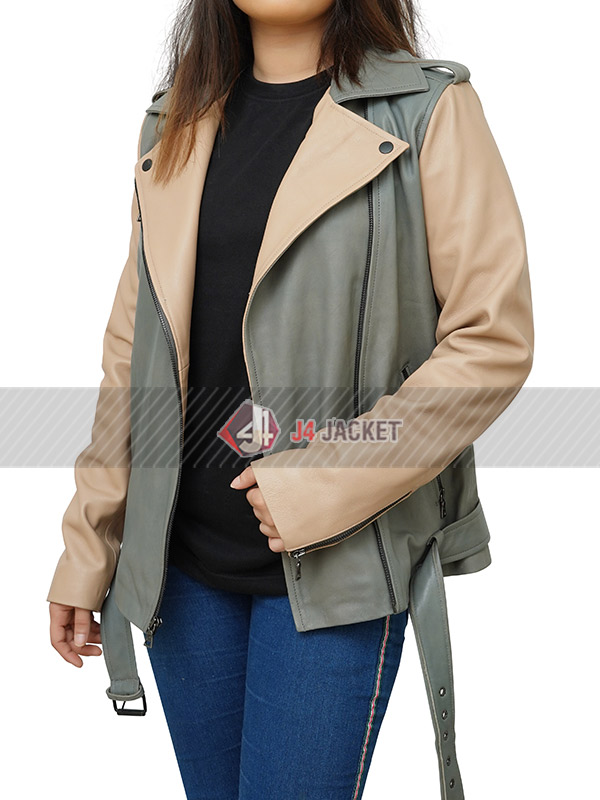 María Pedraza Elite Leather Jacket