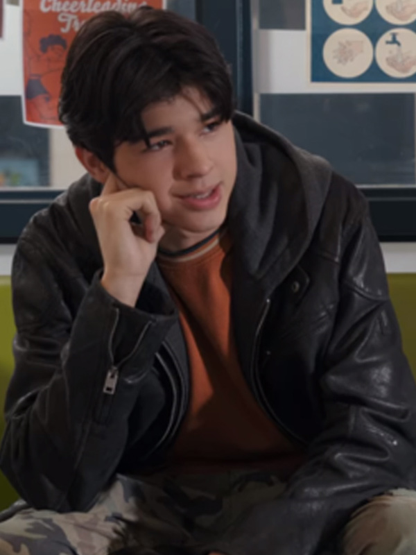 Isaac Garcia My Life with the Walter Boys 2023 Leather Jacket