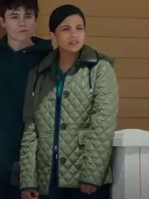 My Life with the Walter Boys S01 Nikki Rodriguez Green Hooded Jacket