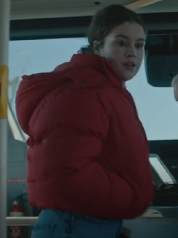 Shetland Ellen Quinn Red Puffer Jacket