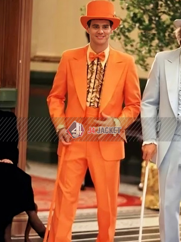 Jim Carrey Lloyd Dumb and Dumber Orange Suit