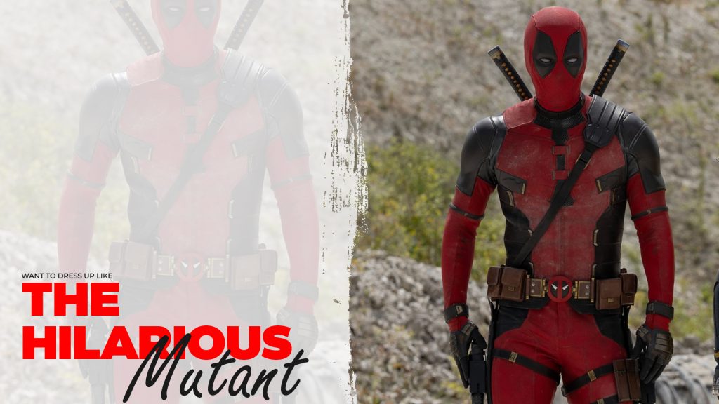Deadpool 3 Ryan Reynolds Red Leather Jacket