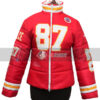 Taylor Swift 87 Chiefs Puffer Jacket