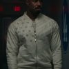 Michael B.Jordan Creed III Movie 2023 White Jacket