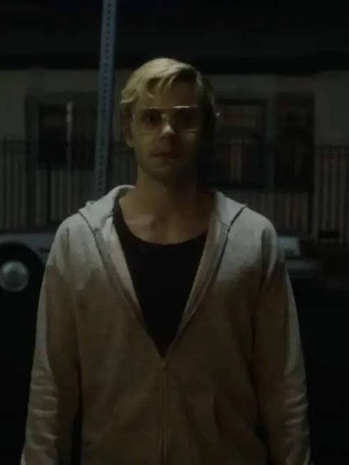 Evan Peters Dahmer Monster The Jeffrey Dahmer Story Grey Hoodie