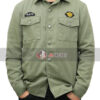 Kelly It’s Always Sunny in Philadelphia Charlie Day Green Cotton Jacket