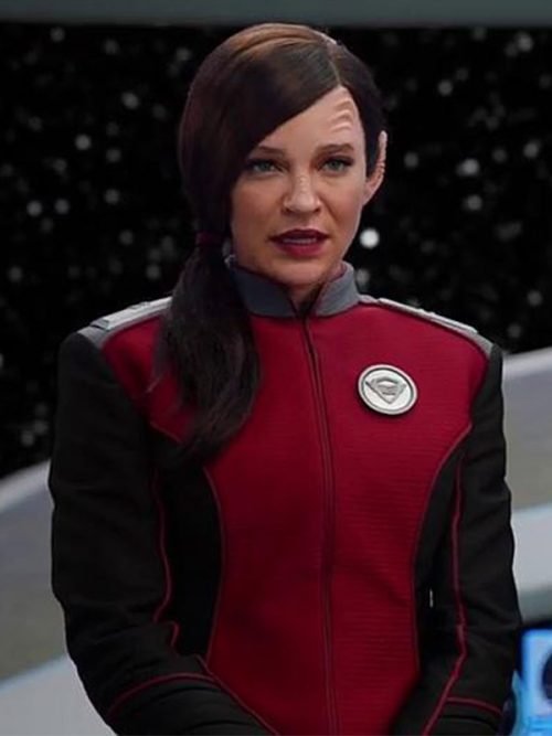 Lt. Talla Keyali TV Series The Orville Leather Jacket