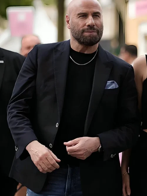 John Travolta Paris Olympic 2024 Blazer