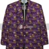 Minnesota Vikings Kirk Cousins Purple Blazer Coat
