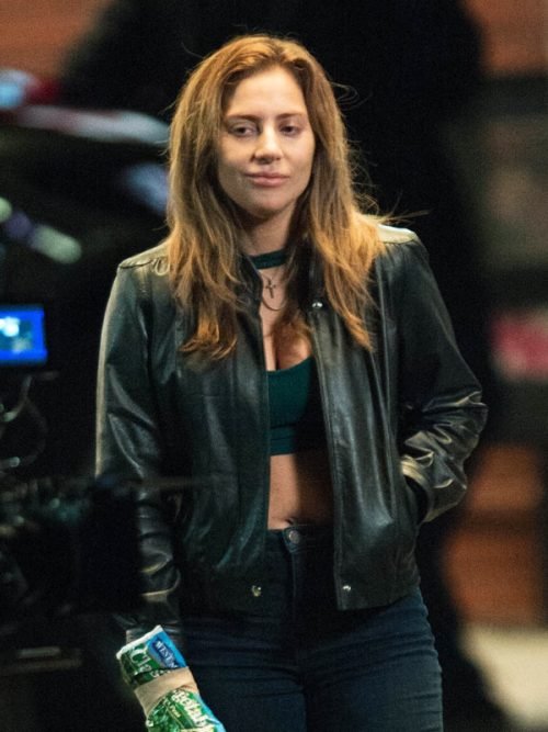 Lady Gaga A Star Is Born Leather Jacket