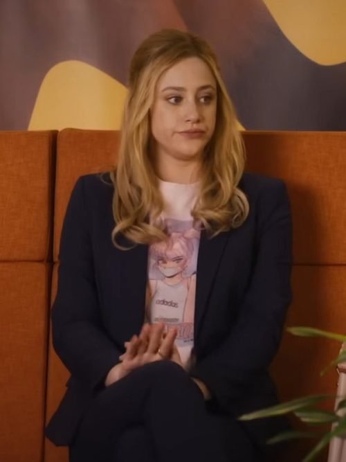 Look Both Ways 2022 Natalie Blue Blazer Coat