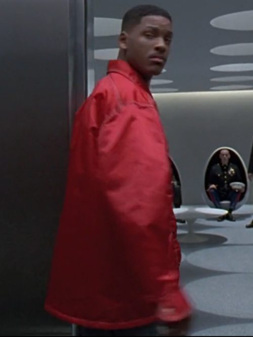 Movie Men in Black Will Smith Red Jacket