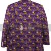 American Football Quarterback Kirk Cousins Purple Blazer