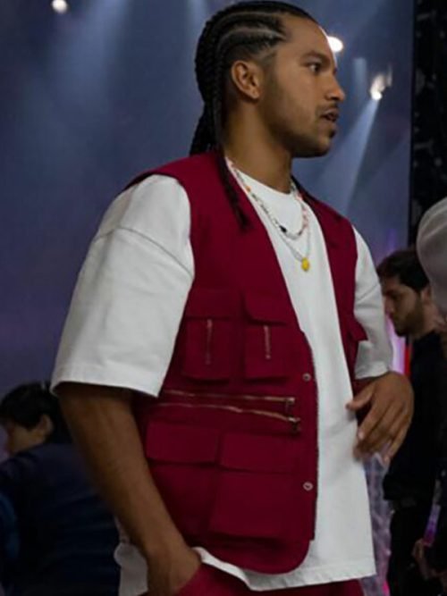 Neon Season 01 Santi Red Vest
