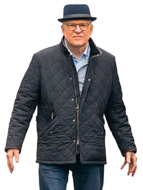 Steve Martin Only Murders in the Building Quilted Jacket