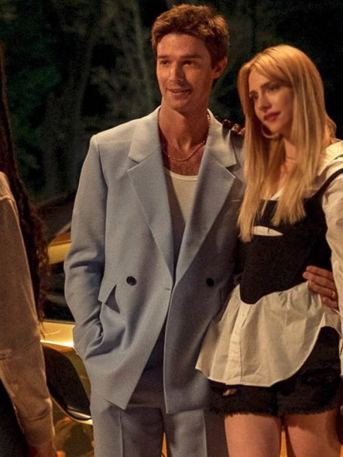 Patrick Schwarzenegger Gen V S01 Blue Suit