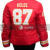 Taylor Swift Kelce 87 Chiefs Red Jacket