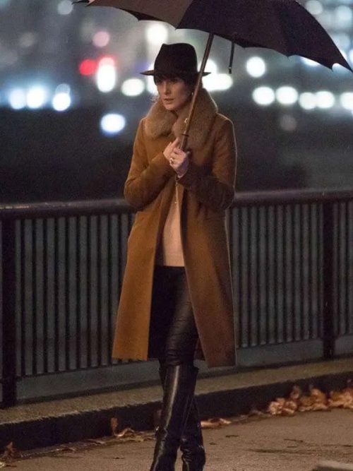 Michelle Dockery The Gentlemen Wool Coat