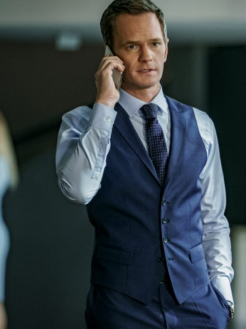 Neil Patrick Harris The Unbearable Weight of Massive Talent Movie Blue Vest