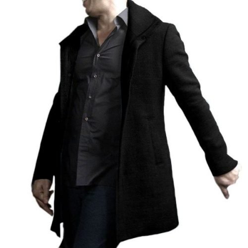 Film series The Last Witch Hunter Vin Diesel Black Wool Coat