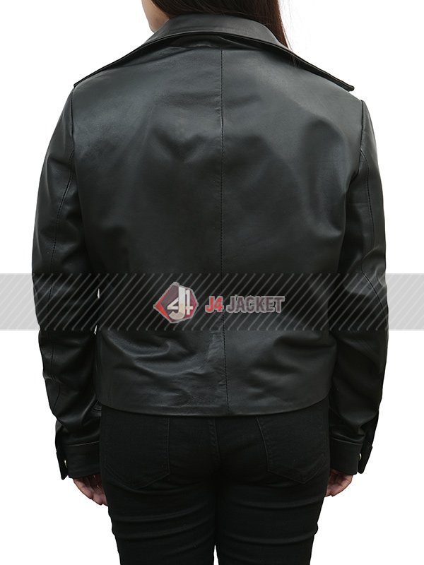 Sydney Prosser American Hustle Leather Jacket