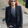 Crowley Good Omens Black Wool Blazer
