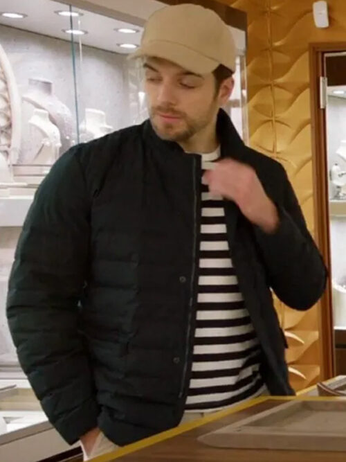 Joe Fisher Love on The Danube Royal Getaway Black Puffer Jacket