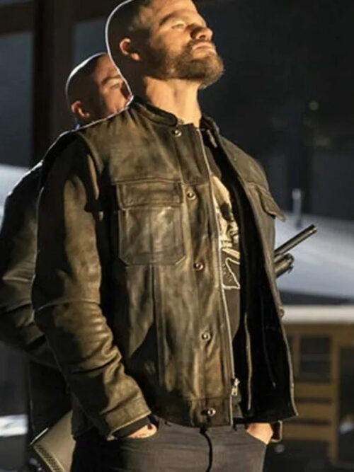 Den of Thieves Evan Jones Leather Jacket