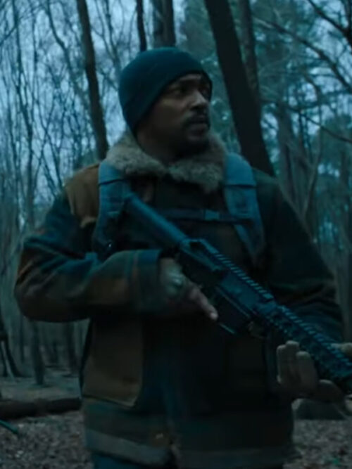Elevation 2024 Anthony Mackie Shearling Jacket