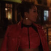 Emily in Paris Mindy Chen Red Leather Jacket