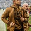 Matt LaFleur Brown Bomber Jacket