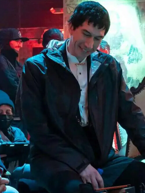 Megalopolis 2024 Adam Driver Black Jacket