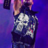 WWE Money In The Bank 2024 Damian Priest Black Studded Vest