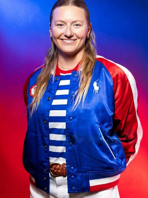 United States Olympic Sailing Team Usa 2024 Bomber Jacket