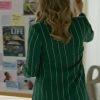 Pascale Hutton Nelly Knows Mysteries A Fatal Engagement Green Blazer