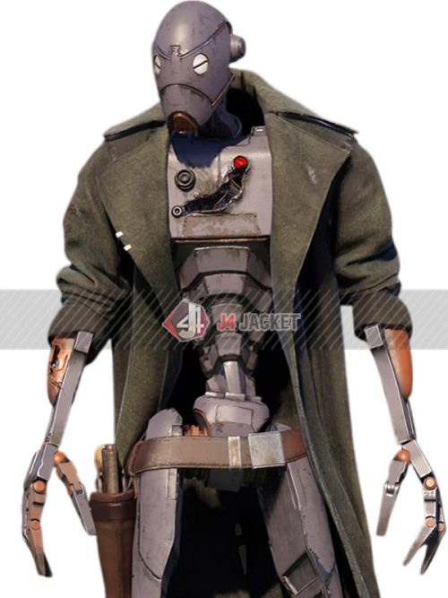 Star Wars Outlaws ND-5 Green Wool Trench Coat