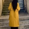 The Substance Elisabeth Sparkle Yellow Coat